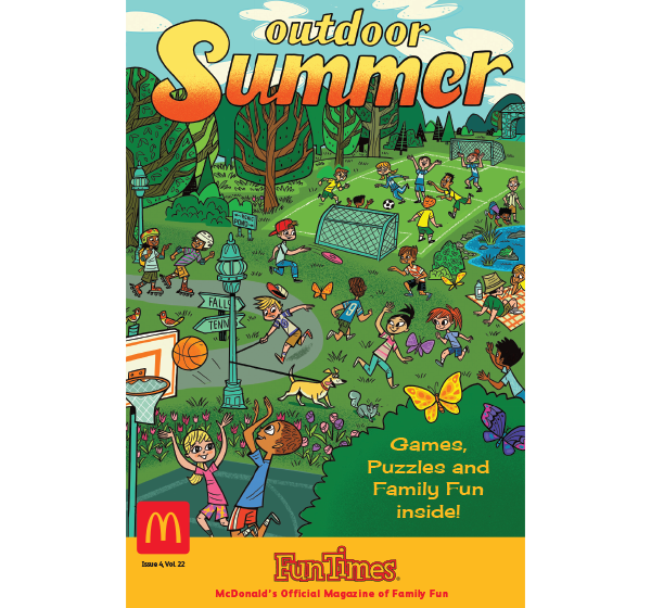 Outdoor Summer Activity Book