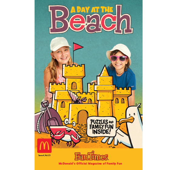 A Day at the Beach Activity Book