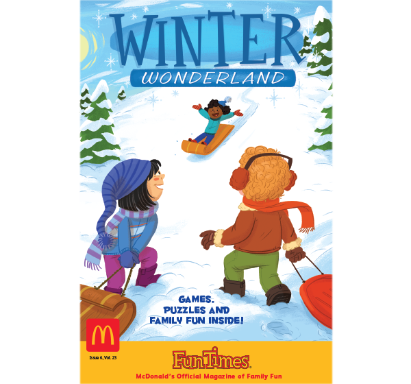 Winter Wonderland Activity Book